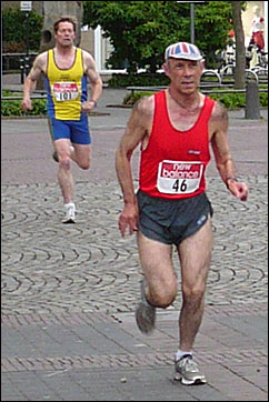 Jürgen Metternich beim Gelderner Citylauf 2009