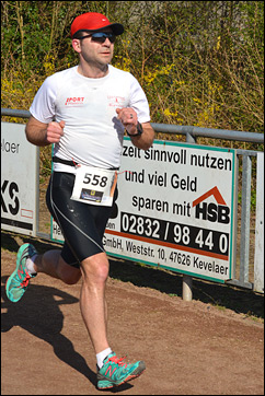 Thomas Rauers beim Golddorf-Lauf 2013